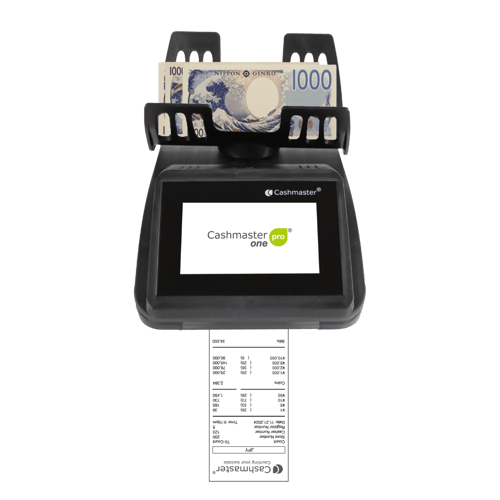 Cashmaster 現金計算機 Cashmaster One Pro: ハイパフォーマンスの現金計数機